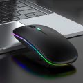 Wireless Mouse With LED Backlit USB Rechargeable Bluetooth-compatible RGB Silent Gaming Mouse For Computer Laptop PC Mause Gamer. 