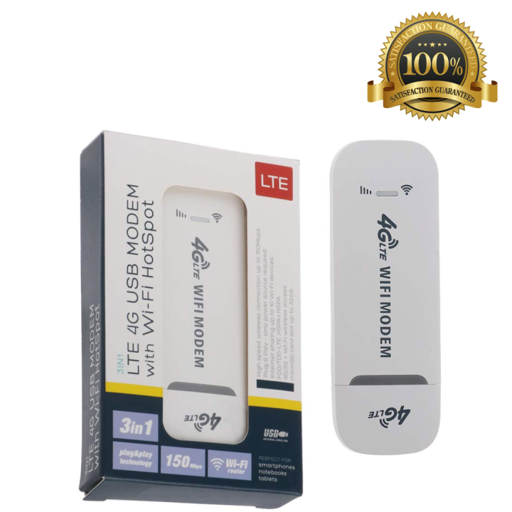 Genuine%203%20in%201%20LTE%204G/%203G%20USB%20MODEM%20WITH%20WIFI%20Portable%20Dongle%20+%20Router%20+%20Modem%20+%20Hotspot%20+%20WIFI%20-%20Image%202