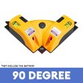 ALX BORONG MALAYSIA 90 Degree Straight Line Laser Level Marking Projection Tool Laser Level Measuring Tape Aligner Penanda Projek 激光水平仪. 