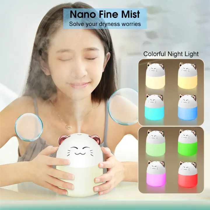 EsoGoal%20Air%20Humidifier%20Diffuser%20Mini%20Portable%20Mist%20Sprayer%20USB%20Electric%20Air%20Humidifier%20260ML%20Cool%20Water%20Mist%20Maker%20Desktop%20Humidifier%20with%20Colorful%20Night%20Light%20for%20Home%20Office%20Car%20-%20Image%202