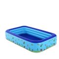 INTIME 10 feet Inflatable pool(305CM X 183CM X 60CM) Swimming Pool Indoor Outdoor. 