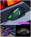 T-WOLF TF200 Gaming RGB Light Keyboard and Mouse Combo ,USB Ergonomic Mouse Spanish Keyboard for Gaming PC, Laptops with a Perfect Gaming Experience. 