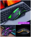 T-WOLF TF200 Gaming RGB Light Keyboard and Mouse Combo ,USB Ergonomic Mouse Spanish Keyboard for Gaming PC, Laptops with a Perfect Gaming Experience. 