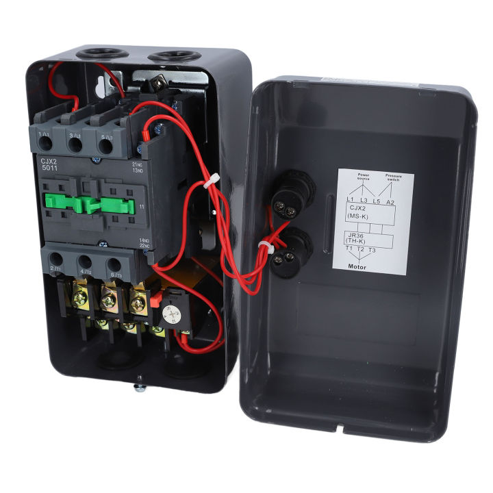 Magnetic Motor Starter 11KW Motor Control Switch 3 Phase 380V 20-32A ...