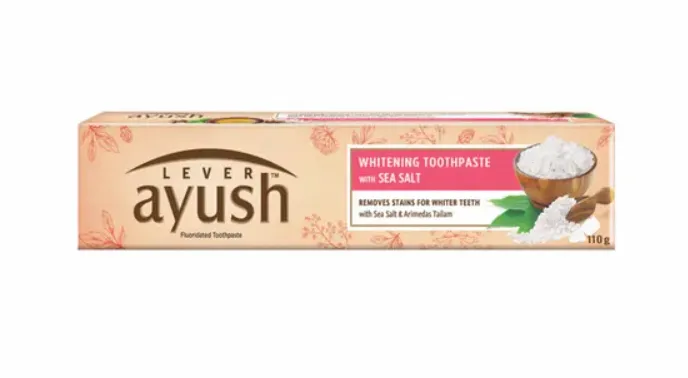 Ayush Whitening Toothpaste, 110g