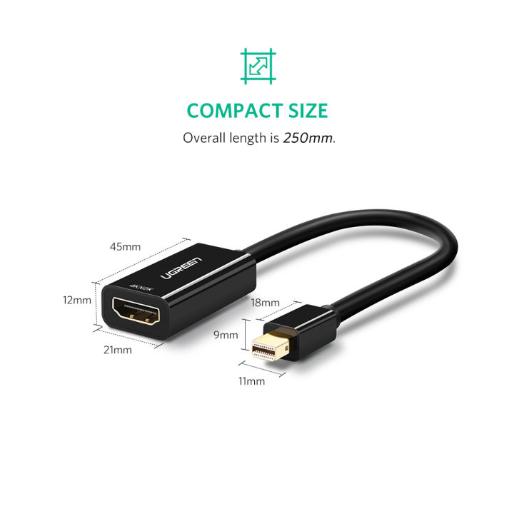 Ugreen%20Mini%20DisplayPort%20to%20HDMI%20VGA%20Adapter%20Thunderbolt%202%20Converter%20DP%20Cable%20for%20MacBook%20Air%2013%20iMac%20Surface%20Pro%204%20Mini%20DisplayPort%20-%20Image%203