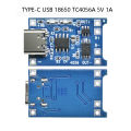 5V 1A USB Type-C 18650 Lithium Li-ion Charging Board TC4056A With Protection Functions For Arduino DIY. 