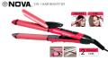 NOVA 2 in 1 Hair Beauty Set Straightener with Curl. 