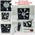 High Quality /Refurbished / Cooling Fan / DC12v /0.60A/4pin /Brushless. 