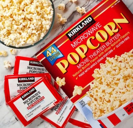 Buy 4 and get 1 Free Tasty Kirkland Microwave Pop Corn (93.5g)