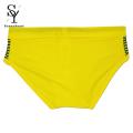 Sunnyheart Men Swim Briefs Men's Low-rise Drawstring Swim Briefs with Dot Print Stylish Swimwear for Summer Fun Swimming Briefs. 