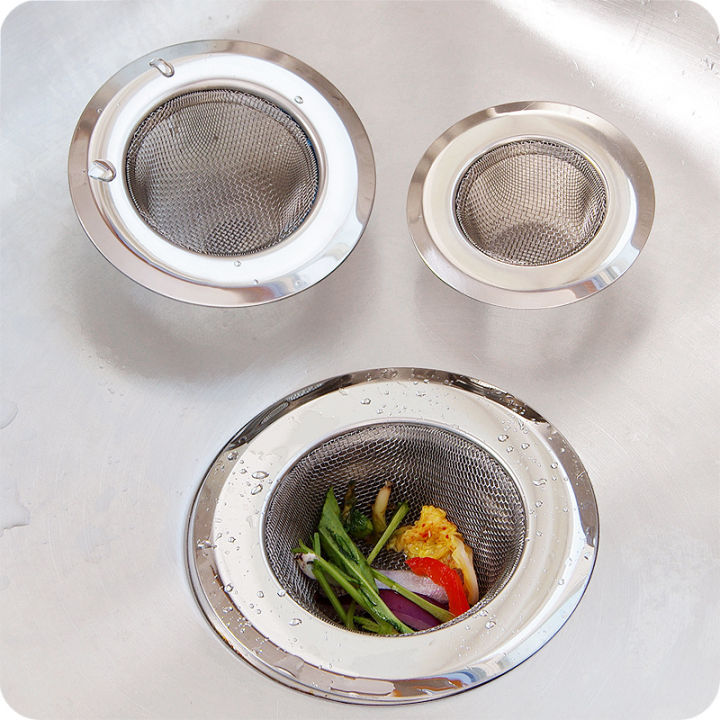 1/4Pcs%20Kitchen%20Sink%20Filter%20Stainless%20Steel%20Mesh%20Sink%20Strainer%20Filter%20Bathroom%20Sink%20Strainer%20Drain%20Hole%20Filter%20Trap%20Waste%20Screen%20-%20Image%202