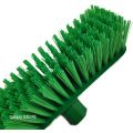 BATHROOM BRUSH LONG WITH 120CM PLASTIC COATED METAL HANDLE - FEATHER. 