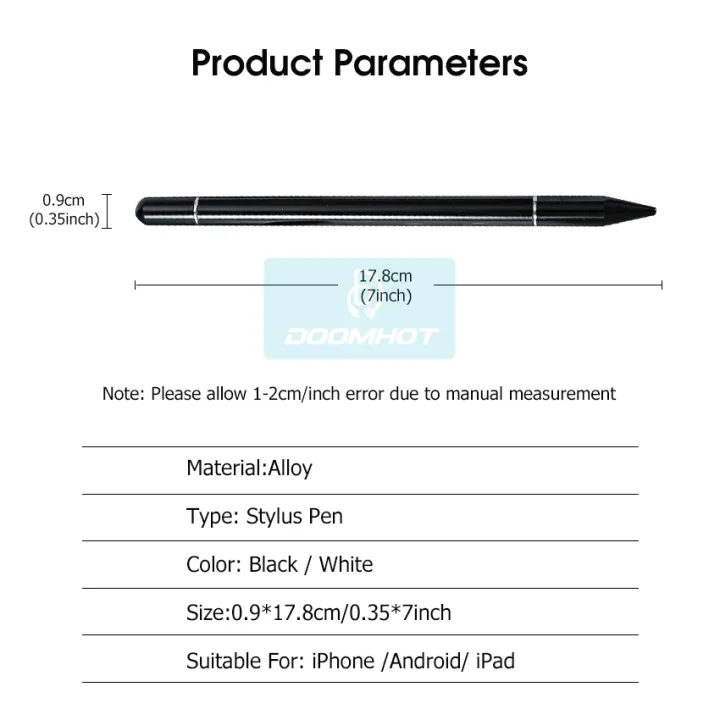 DoomHot%20Universal%20Stylus%20Pens%202%20in%201%20Capacitive%20Pen%20Touch%20Screen%20Pen%20Passive%20Magnetic%20Stylus%20Pen%20Stylus%20Drawing%20Pen%20-%20Image%204