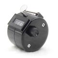 【InnovateWorld】Clicker 4 Digit Number Counters Plastic Hand Finger Display Manual Counting Tally Clicker Timer Soccer Golf Counter. 