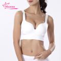Muses Mall Women's Solid Color Push Up U-shaped Beauty Back Sports Bra with Wide Shoulder Straps Padded Sports Vest Brassiere. 