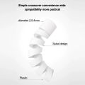 2 Pcs Spiral Cable Protector for Charger Cable Data Line USB Cable Spring Protector organizer Silicone Bobbin winder Protective Case Cover. 