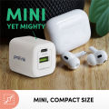 [Fast Charge] Prolink 20W Travel GaN PD Charger with IntelliSense (20W USB-C Power adapter). 