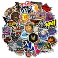 20/40pcs Games Stickers Gaming Logo Stickers for Laptop Scrapbook Journal Kids Girls Boys Stickers. 