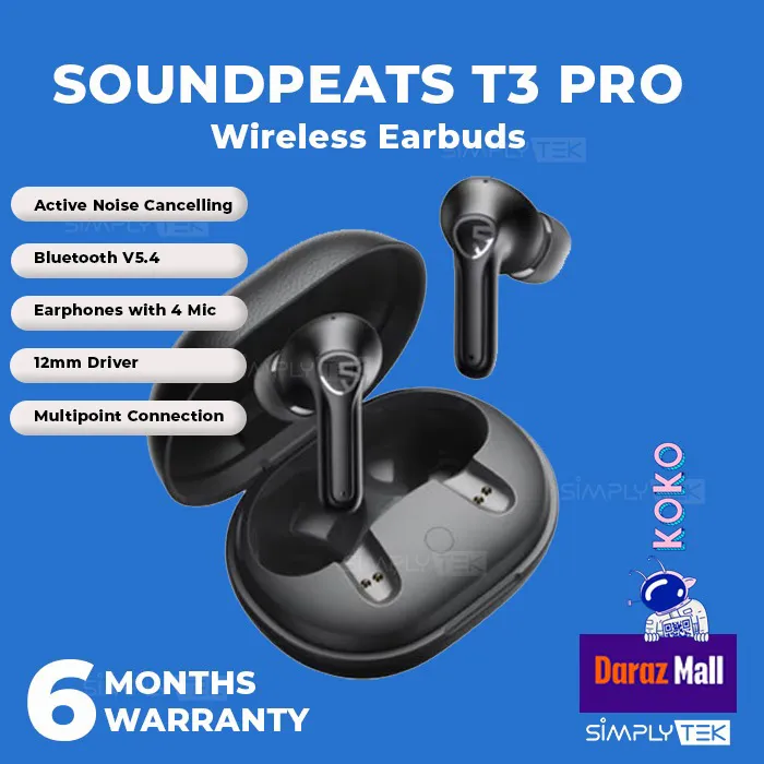 SoundPEATS%20T3%20Pro%20Wireless%20Earbuds,%2012mm%20Drivers%20Bass%20Stereo%20in%20Ear%20Headphones,%20Bluetooth%205.4,%20Call%20Noise%20Cancellation,%20IPX4%20Waterproof%20Earphones%20for%20Kids,%20Sleep,%20Ebooks,%20Podcasts%20-%20Image%203