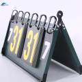 Flip Scoreboard Practical Table Score for Training Sessions Comprehensive Score Tracking. 