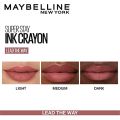 Maybelline New York Lipstick, Matte Finish, Long-lasting, Intense Colour, SuperStay Crayon Lipstick, 15 Lead the way, 1.2g (FROM INDIA). 