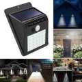 Intelligent 30/20 LED Waterproof Outdoor Solar Powered Automatic Motion Sensor Light For Garden Night Lamp. 