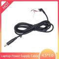 New style 4.5 x3.0 / 4.5*3.0 mm Power Cable Cord Connector DC Jack Charger Adapter Plug Power Supply Cable with LED Light for Dell Laptop. 