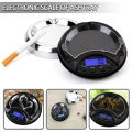 Electronic Digital Pocket Scale Ashtray Jewelry Gold Diamond Food Tea Weighing LCD Display With Blue Backlight Portable Scales. 