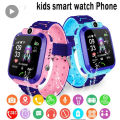 Children Smartwatch Wrist Kids Smart Watch Boys Girls GPS Tracker Waterproof Wristwatch Electronic Digital Connected Clock Child. 
