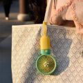 Candy-colored Mini fan rechargeable USB Fan rechargeable portable electric fan Mini/Hand-Held Fans hanging neck fan rechargeable Outdoor Sports Electric Fan folding fan Mini handheld Candy-colored Summer mini electric fan. 