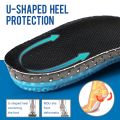 Silicone Gel Insoles Sport Running Insoles for Man Women Shock Absorption arch support Cushion. 