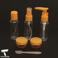 Travel Bottle Kit Set - 5 pcs  Mini Storage Bottle Set. 