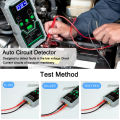 Automotive Circuit Tester line short circuit open Low voltage break point fault tester detector repair finder To 5200 L. 