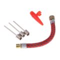 5pc Ball Pump Needle Set Needle inflatable Kit Needle Nozzle Adapter inflatable Set for Air Frame Pump Needles Adapter Bikes Tire Sports Ball Air Bump Inflating Needle Adapter. 