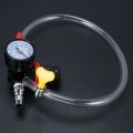 Car Cooling Radiator Pressure Leak Tester Tank Fuel Tank Detector Meter Tool. 