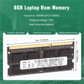 DDR3 8GB Laptop Ram Memory 1600Mhz PC3-12800 1.35V 204 Pins SODIMM Support Dual Channel for Laptop Memory. 
