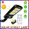 Waterproof Outdoor USB Rechargeable Solar Street Light OSL LED Parking Lot Lighting Dusk to Dawn with Remote Control. 