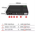 Mini Dc Ups Power Supply 12V Mini Ups 20000mah 12000mah 10400mah 8800mah 18W 36W Mini Ups for Wifi Router and Modem CCTV. 