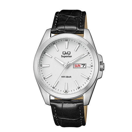 Q&Q Mens Wrist Watch (Japan Movement) By Citizen-Model number-S284J301Y