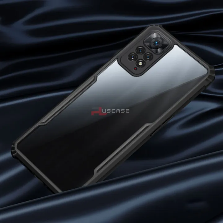 PlusCase%20for%20Xiaomi%20Redmi%20Note%2011%20Pro%204G%20/%205G%20Case%20Air%20Cushion%20Hard%20Clear%20Shockproof%20Back%20Cover%20-%20Image%205