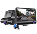 High Quality Vehicle DVR Black Box Recorder With 3 Camera In 1 Unit. 