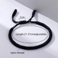 Black Red White Woven Thread Rope Lucky Bracelet Women Men Charms Bracelets Jewelry For Lovers' Best Gift Friendship Bangles. 