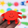 12PCs Animals Fridge Magnet Wooden Cartoon Fridge Stickers Children Educational Toys Set DIY Decor For Microwave Ovens Kitchen. 