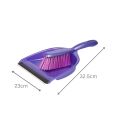 PLASTIC DUSTPAN WITH BRUSH - FEATHER BRAND. 