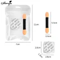 Monja White Pearl Powder Nail Glitter Plating Powder Nails Glitter Rubbing Chrome Pigment Bright Shiny Effect DIY Nail Art Tools. 