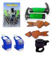 Bicycle Light Accessories Set Wheel Reflector Bell Handle Grip - Valve Light Combo Decoration Bicycle Accessories. 