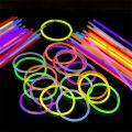 100/200PCS Glow Sticks Party Fluorescence Light Glow In The Dark Bracelet Necklace Neon Wedding Birthday Party Props Decor. 