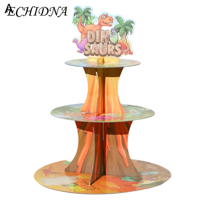 ECHIDNA%20Disposable%20Cake%20Stand%20Serving%20Tray%203-Tier%20Disposable%20Birthday%20Cake%20Stand%20-%20Image%205
