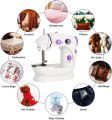 Sewing Machine Mini Sewing Machine - Mini Handheld Sewing Machines Dual Speed Double Thread Multifunction EU/US/UK Electric Automatic Tread Rewind Sewing Machine - Handheld Sewing Machine. 
